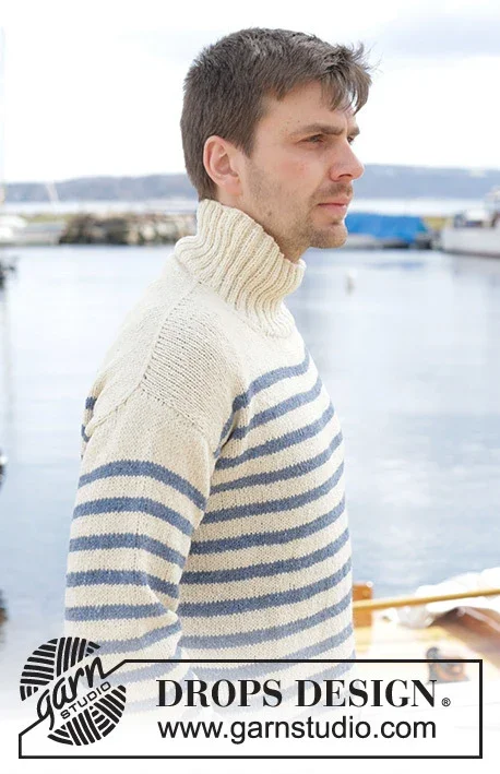 Kundfavorit 233-23 Sailor Stripes by DROPS Design