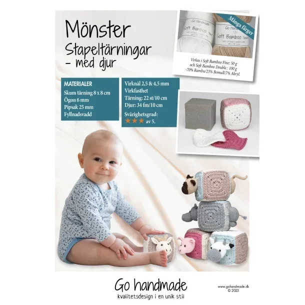 Rea 87066 Stapeltärningar med djur