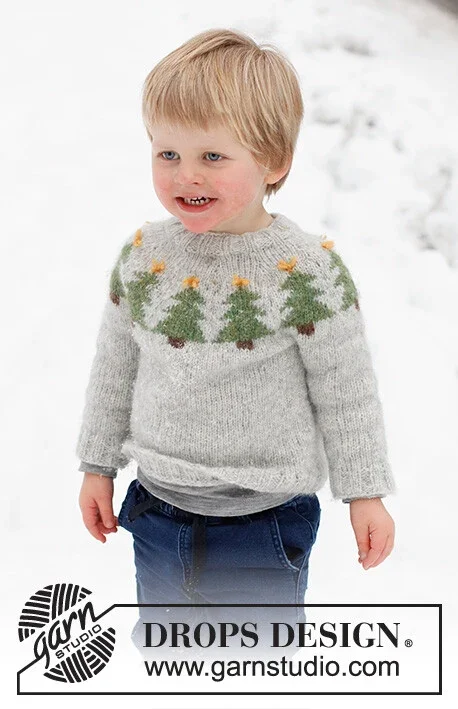 Kampanjpris 41-2 Merry Trees by DROPS Design