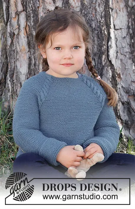 37-14 Autumn Smiles Jumper by DROPS Design Beställ nu