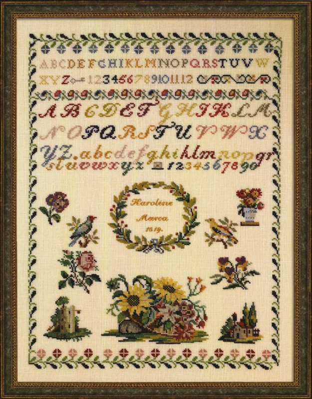 Broderikit Karoline Marca 1819 37 x 47 cm Populär