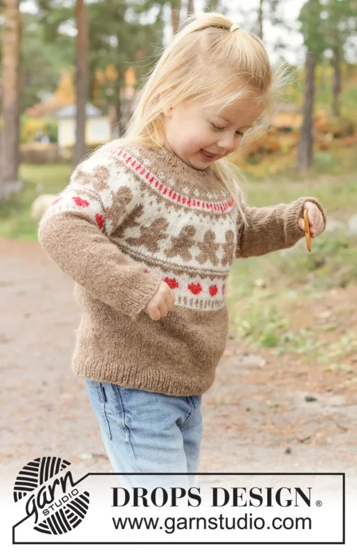 Erbjudande 50-2 Cookie Parade Sweater by DROPS Design