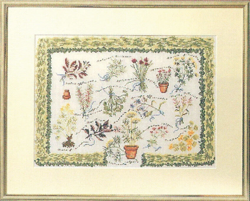 Nedsatt pris Broderikit Kryddörter* 52 x 42 5601/00