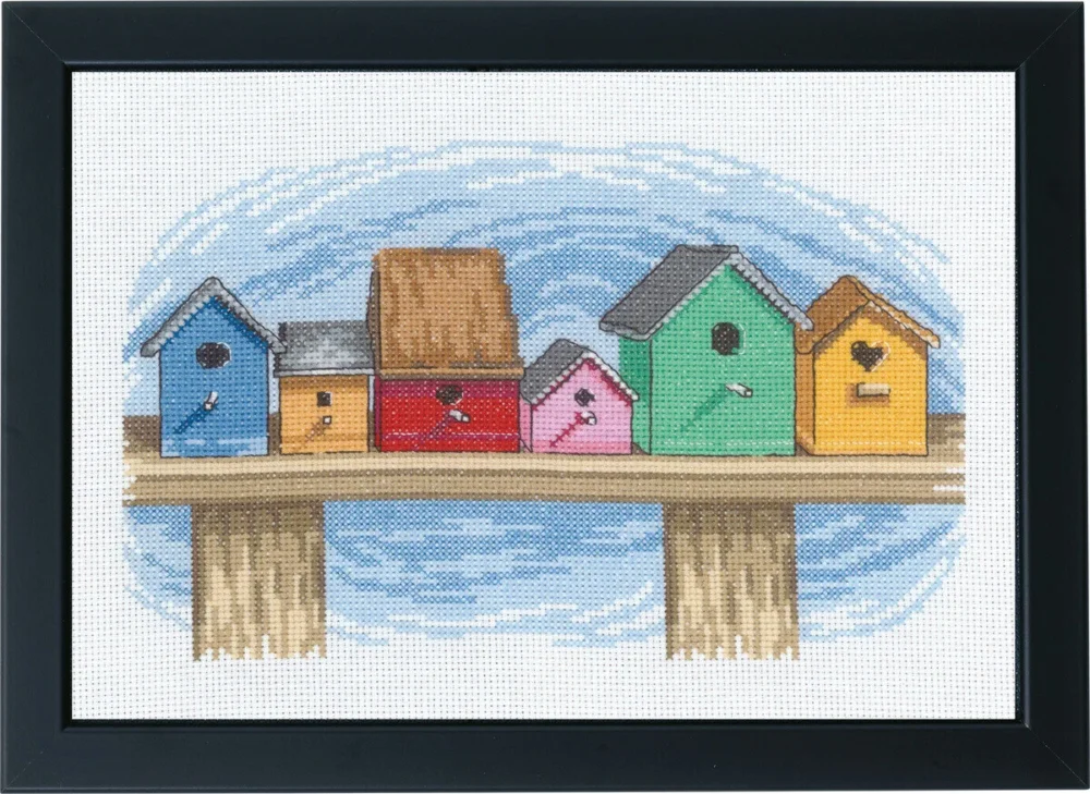Begränsad tid Broderisats Fågelholksraden 29 x 20 cm