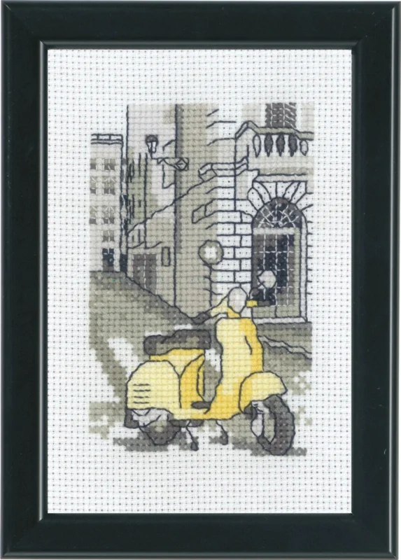 Broderikit Rom 10 x 15 cm Reapris