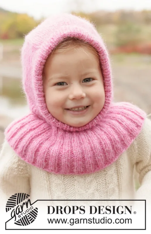 Begränsad tid 50-7 Dream Petal Balaclava by DROPS Design