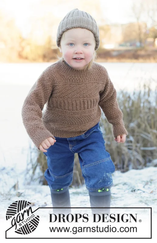 50-9 Woodland Wander Sweater by DROPS Design Begränsat antal