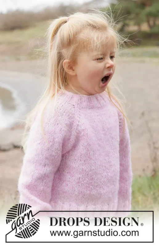 Snabb leverans 50-10 Magic Mist Sweater by DROPS Design
