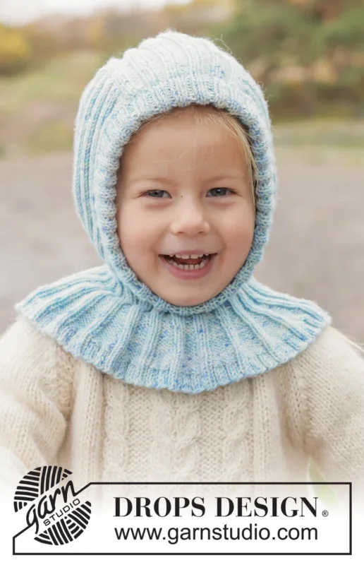 Köp nu 50-18 Crystal Chill Balaclava by DROPS Design