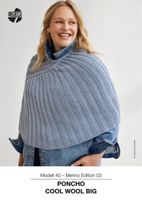 9237309_M40 Modell 40 – Merino Edition 3: Poncho Kampanj