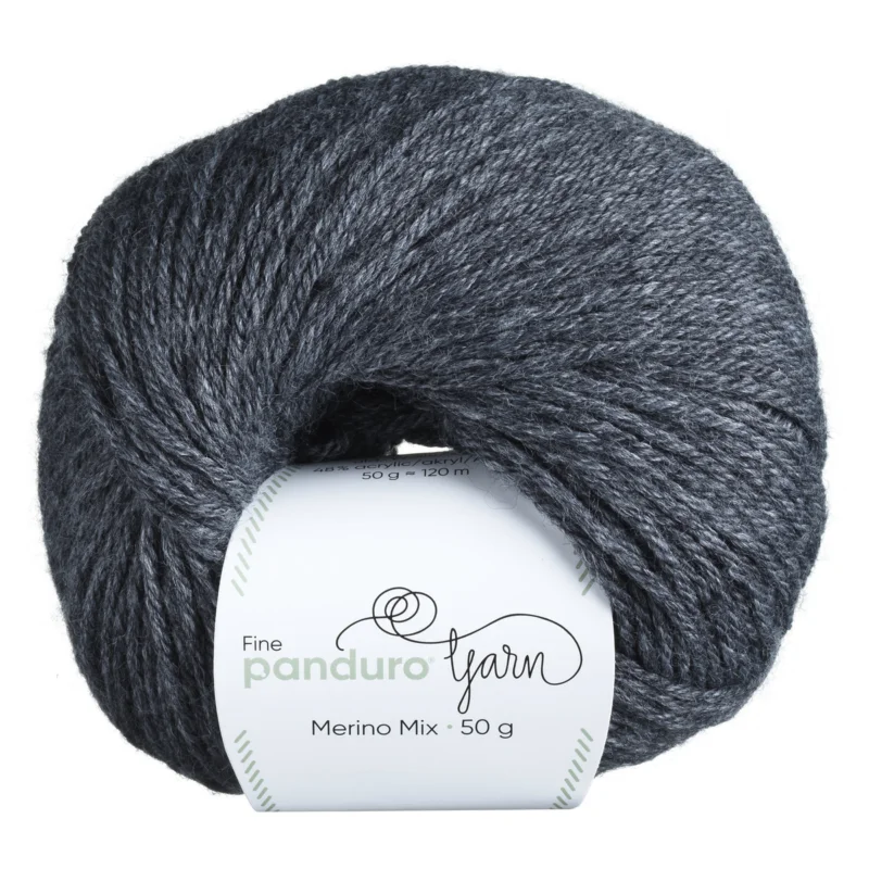 Begränsad tid Garn Merino Mix 50g antracit