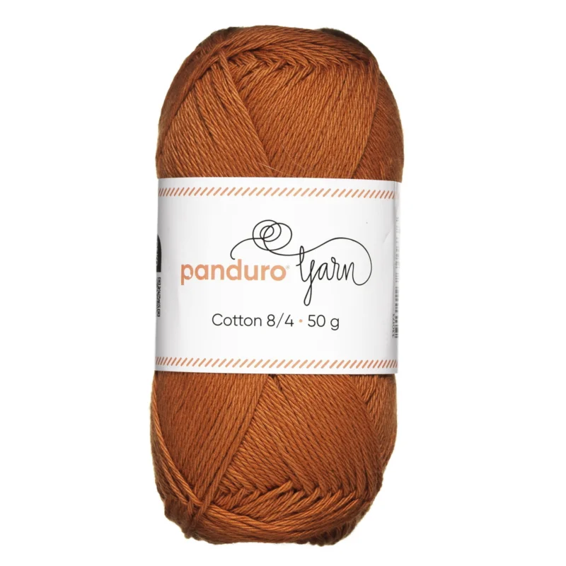Erbjudandepris Garn Cotton 8/4 50g bärnsten