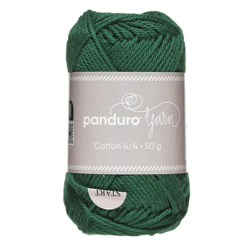 Lägg i varukorgen Garn Cotton 4/4 50g mörkgrön