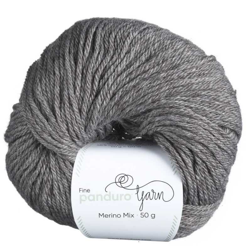 Garn Merino Mix 50g ljusbrun Fynd