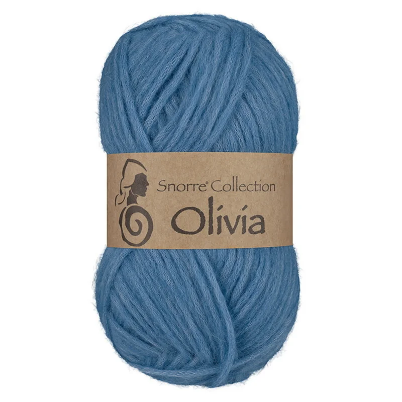 Kundfavorit Viking Garn Olivia 50g ljus jeansblå