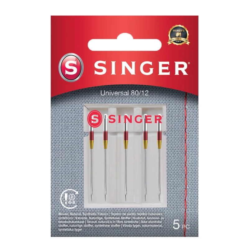 Fri frakt Singer symaskinsnål universal 70-90