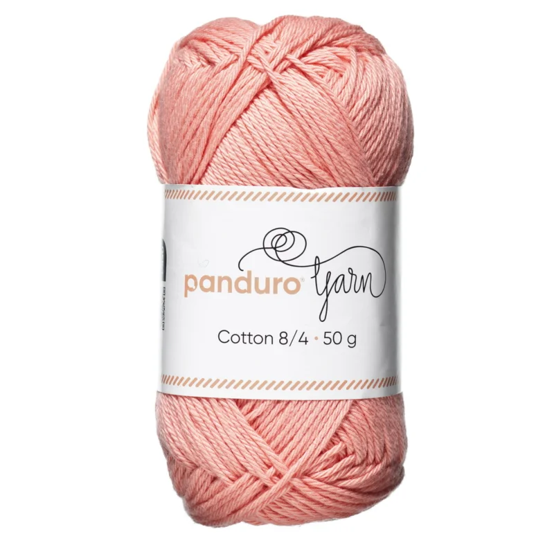 Beställ nu Garn Cotton 8/4 50g korall