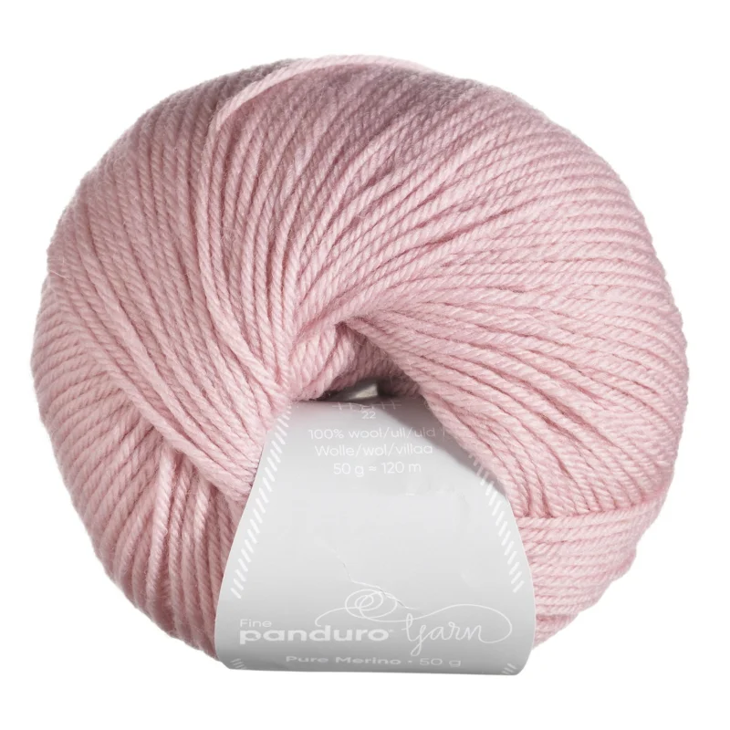 Fynd Garn Pure Merino 50g ljusrosa