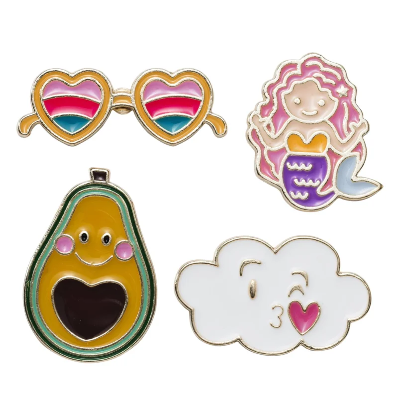 Extra rabatt Pins / motivknapp –Dream 4 st