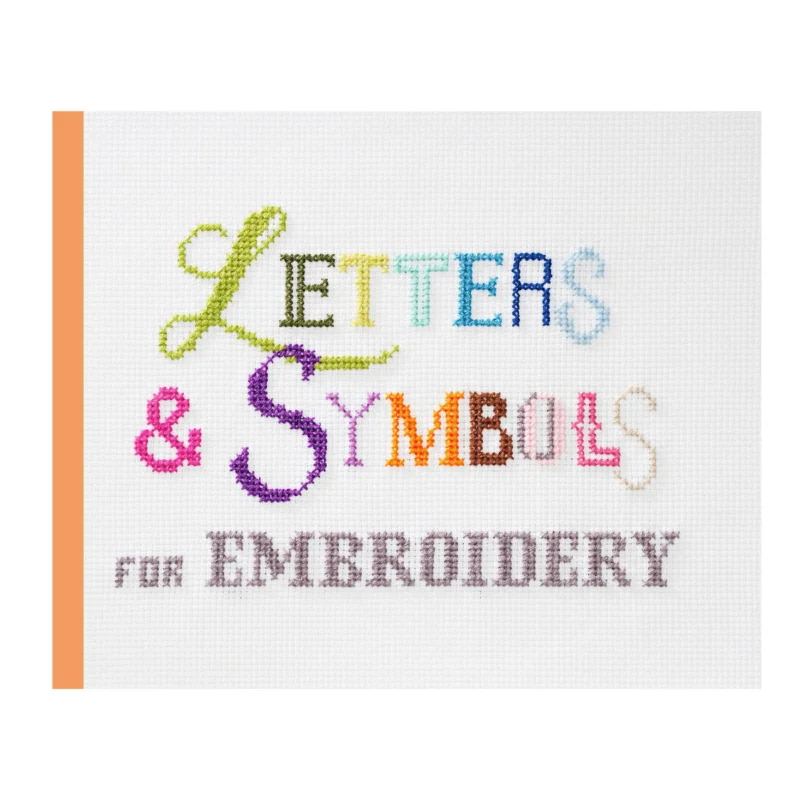 Mönsterbok Letters & Symbols – broderi för bokstäver och symboler Fynd