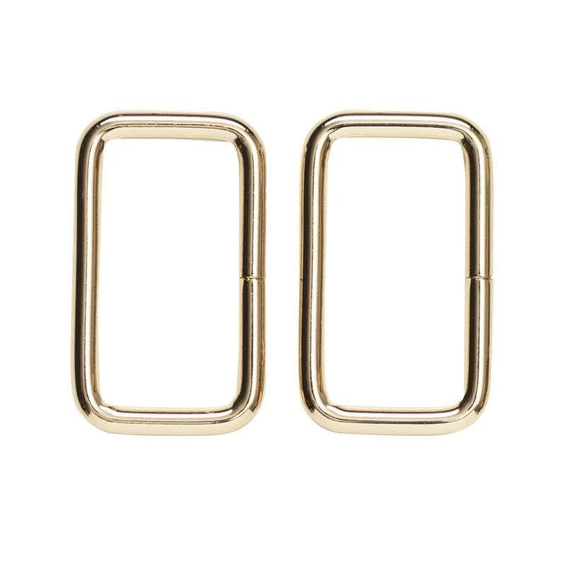 Väskspänne 2-pack – 47x23 mm, guldfärgad. Max rembredd 45 mm Lågt pris