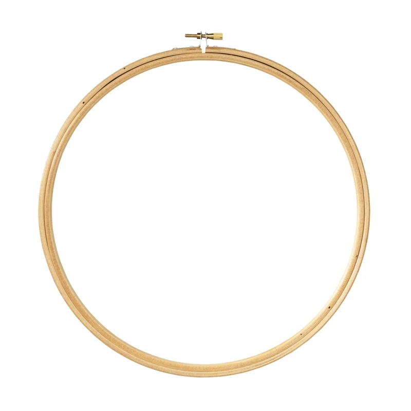 Broderiring trä Ø 12,5 cm Snabb frakt