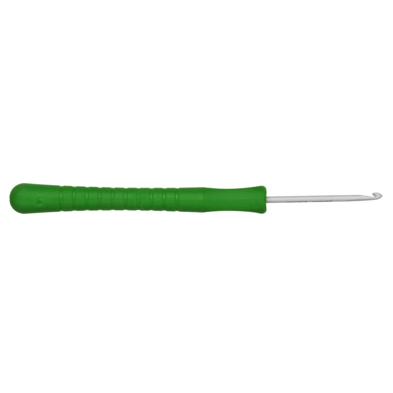 Fri frakt Virknål Easy Grip, längd 14 cm Ø2,5 mm – aluminium