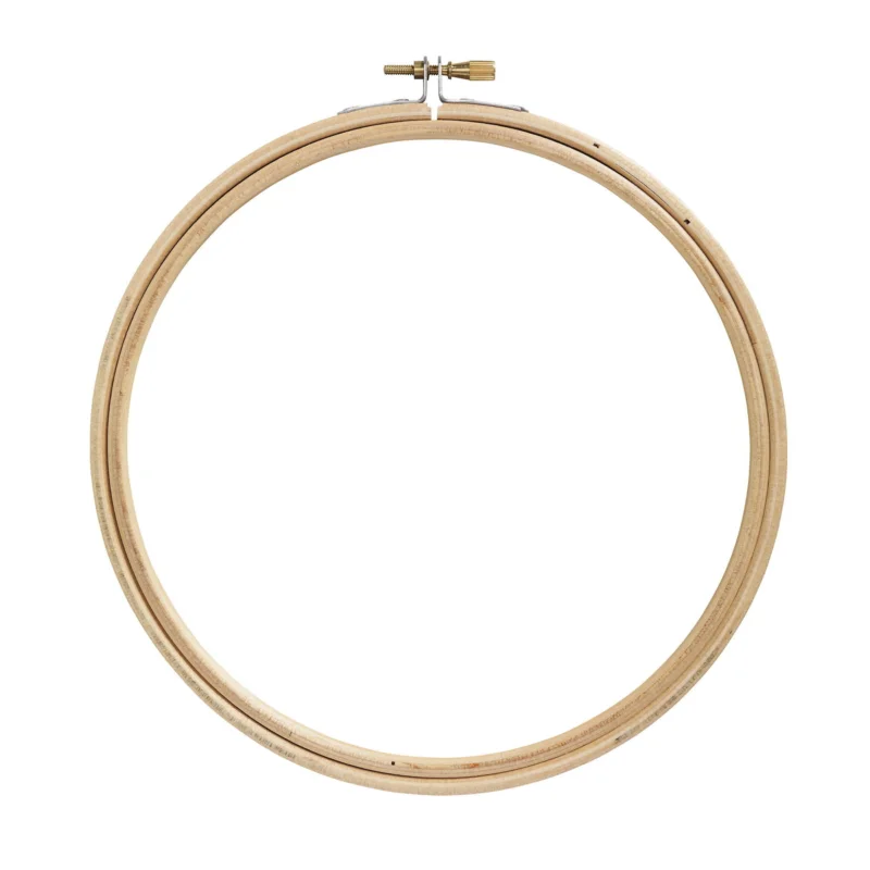 Kundfavorit Broderiring trä Ø 18 cm