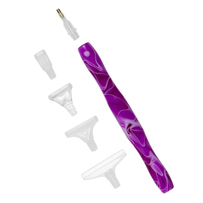 Diamond painting penna / applikator i ergonomiskt utförande samt 4 verktyg Begränsat antal