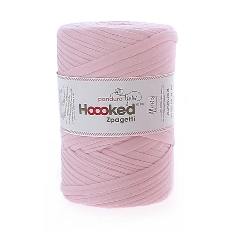 Beställ nu Hoooked Zpagetti Medium trikågarn 450g rosa – Light Pink Shades ZP004-05, pris per styck