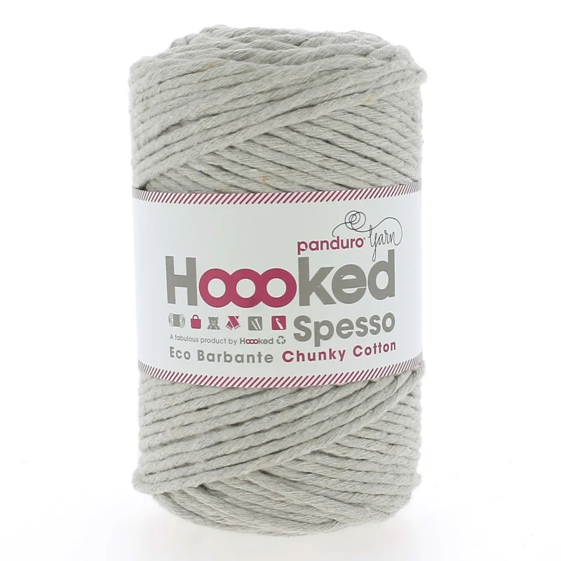Hoooked Spesso Eco Barbante Chunky Cotton by Panduro Yarn – 500g beige, Biscuit S300 Begränsat erbjudande