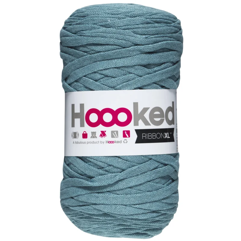 Hooked Ribbon XL garn 250g turkosgrön – RXLSP9 Emerald splash Handla nu