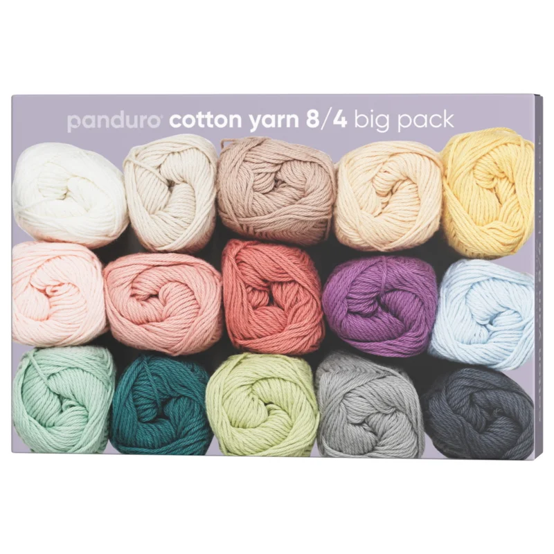 Garn Cotton 8/4 15x25g Billigare