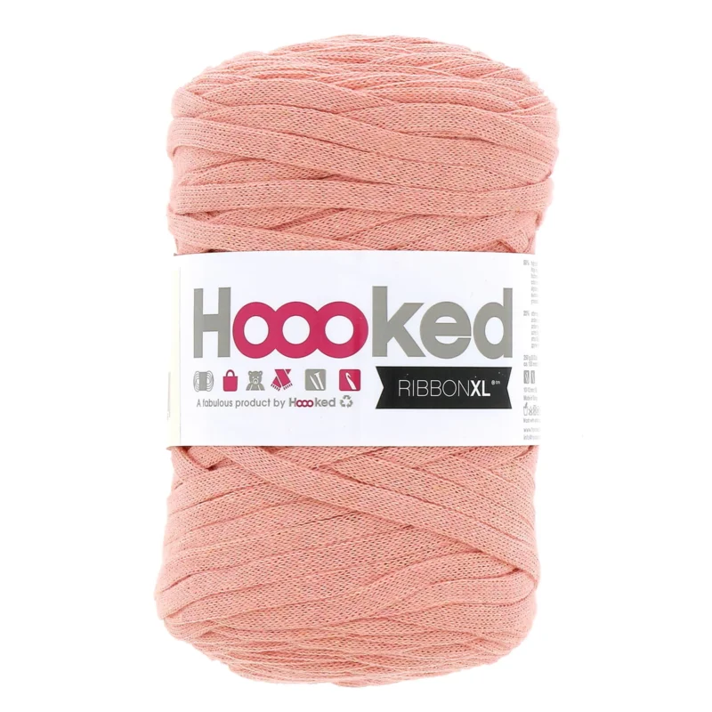 Hooked Ribbon XL garn 250g aprikos – RXL47 Iced apricot Begränsad tid