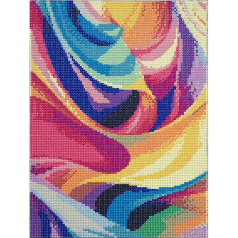 Diamond Painting konstnärligt motiv, 30x40 cm väv + pärlor, silikon & pincett Köp nu