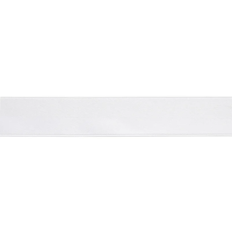 Outlet Satinband 25 mm 401 Vit