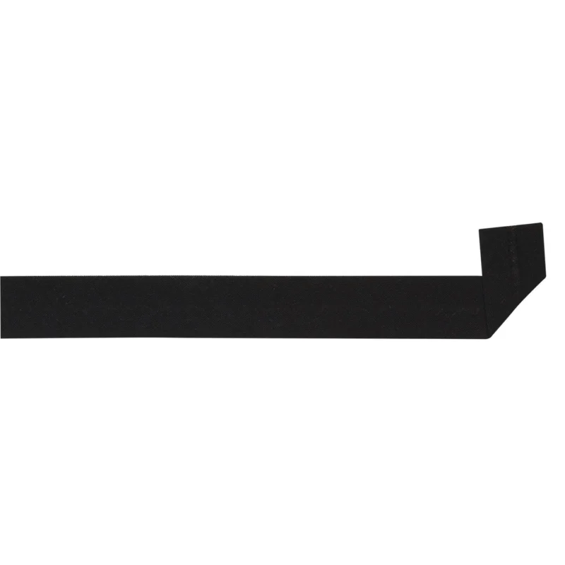 Skråband 20 mm bomull svart Extra rabatt