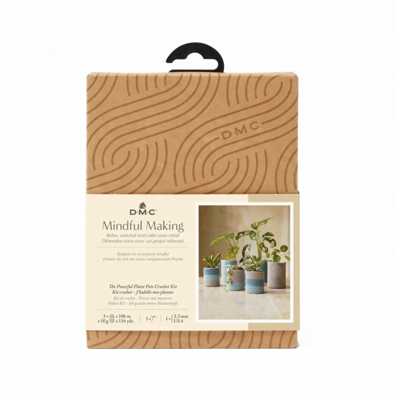 DMC Mindful making kit – skapa vackra dekorationer till krukor Rea