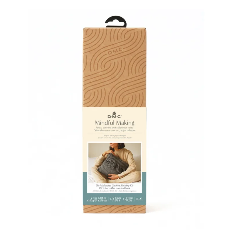 Sista chansen DMC Mindful making kit – skapa ett fint fodral till en kudde