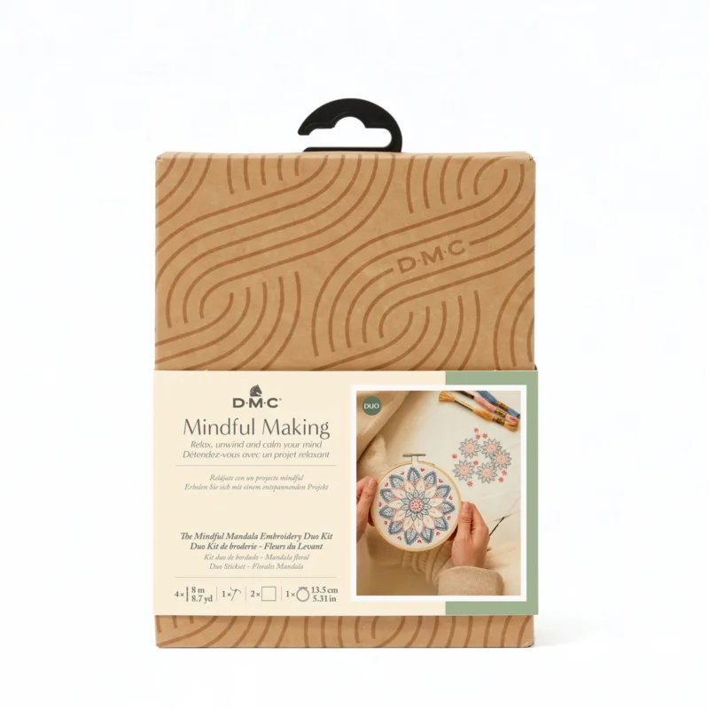 DMC Mindful making kit – brodera en mandala Sista chansen