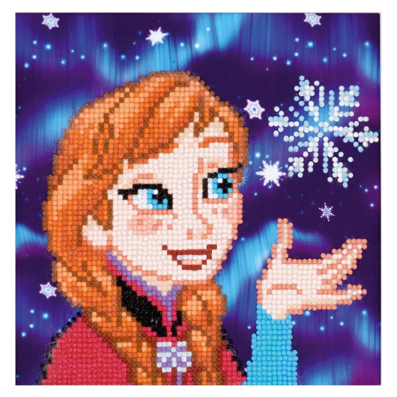 Erbjudande Diamond Painting Frost - Anna 22x22 cm