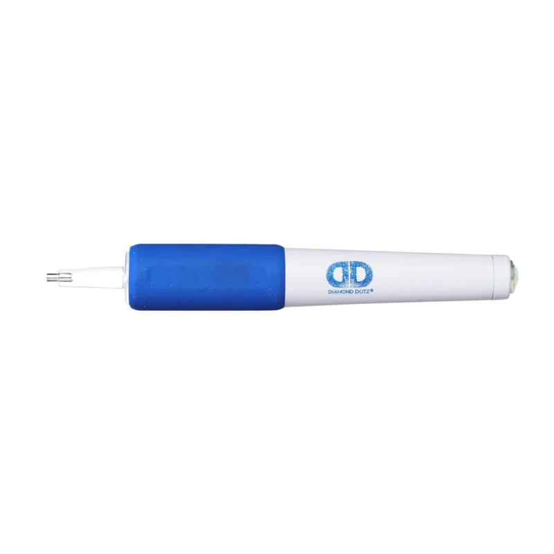 Diamond Dotz Ergo LED Stylus, applikator med LED-lampa, batterier medföljer Kundfavorit