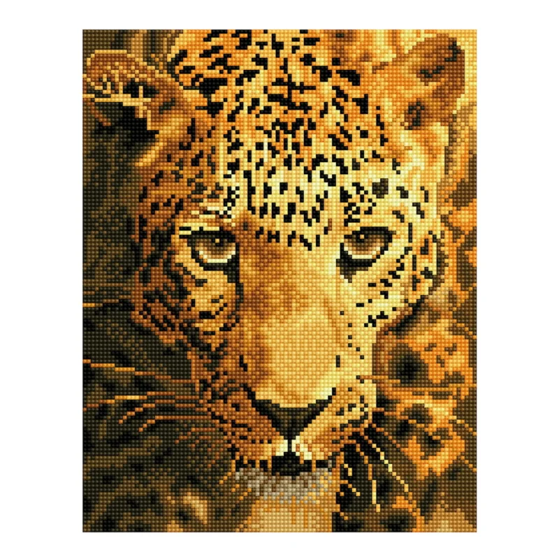 Populärt val Diamond Dotz Jaguar Prowl – diamond painting, 27,5x35,5 cm, 11808 dotz
