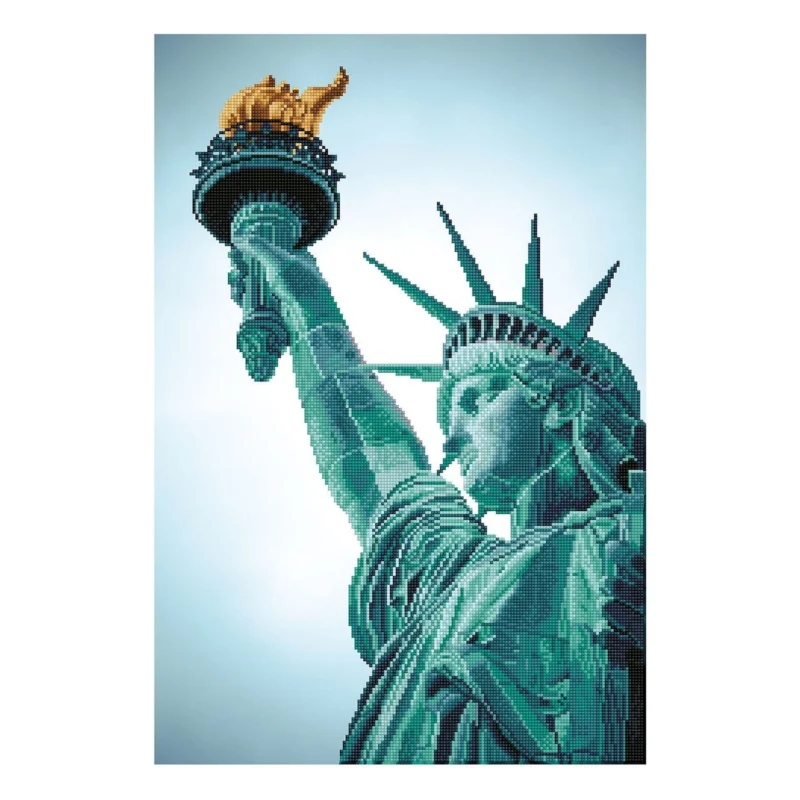 Diamond Dotz Statue of liberty – diamond painting, 47x70 cm, 18579 dotz Outlet