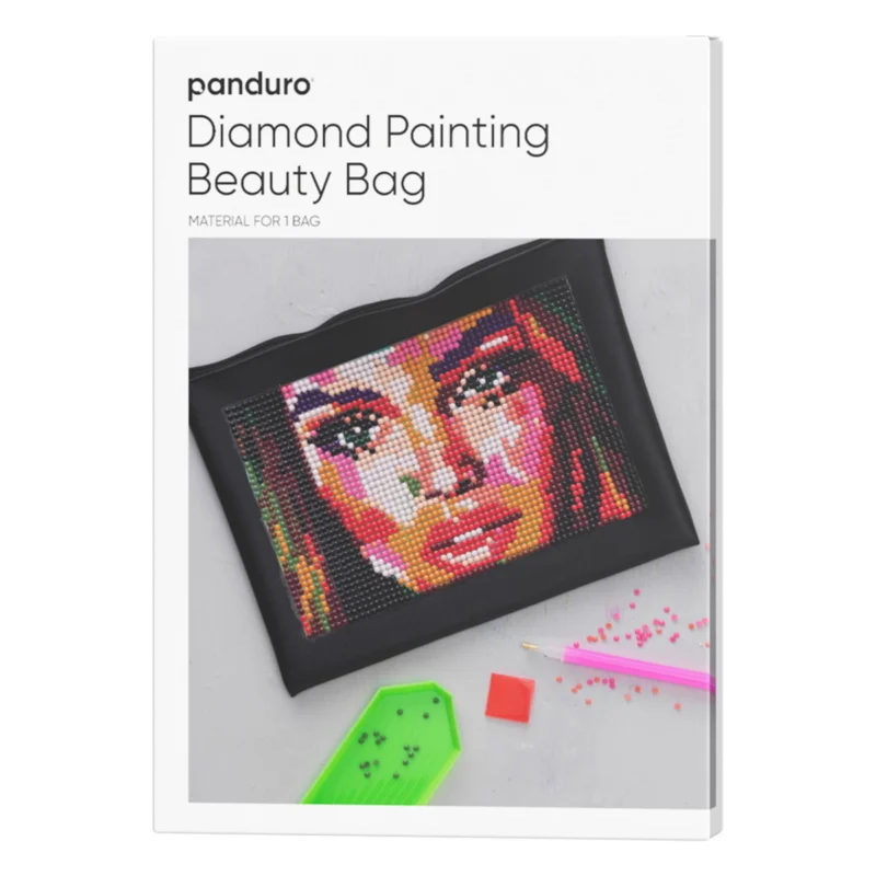 DIY-kit Diamond Painting, pärla en necessär! 21,5x15,5 cm, tillverkad av fuskläder Nyhet
