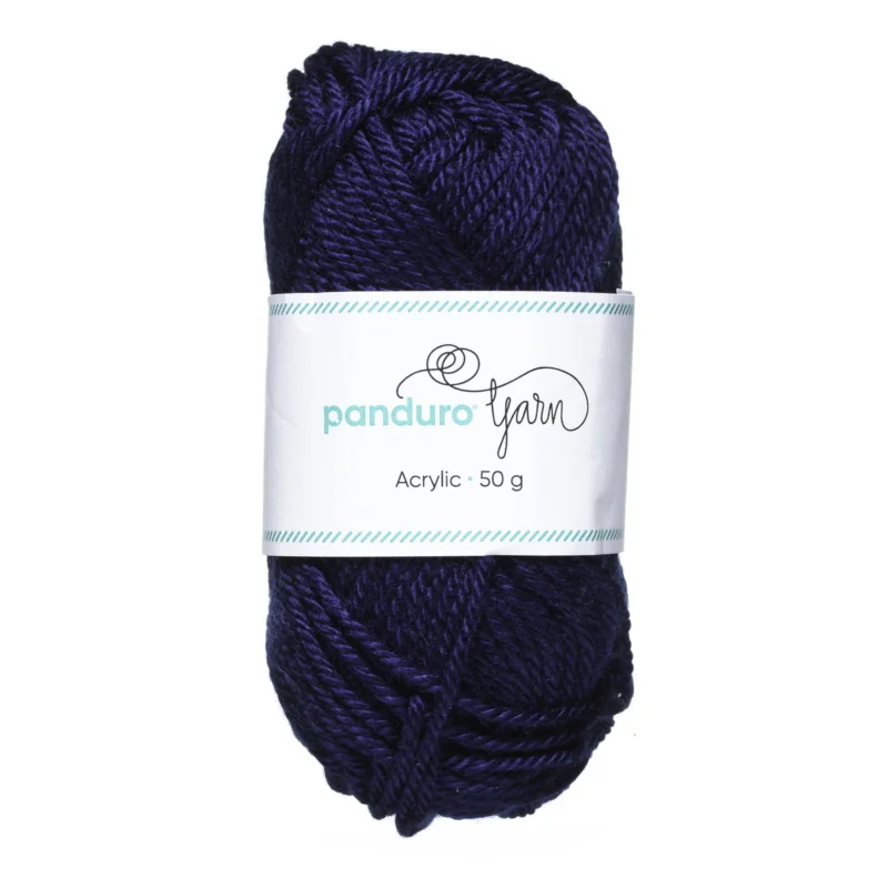 Nedsatt pris Garn Acrylic 50g marinblå