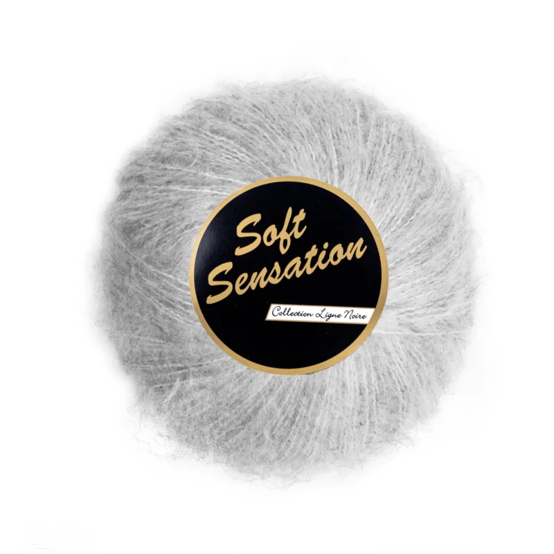 Lammy Garn Soft Sensation 25g ljusgrå 3 Snabb leverans