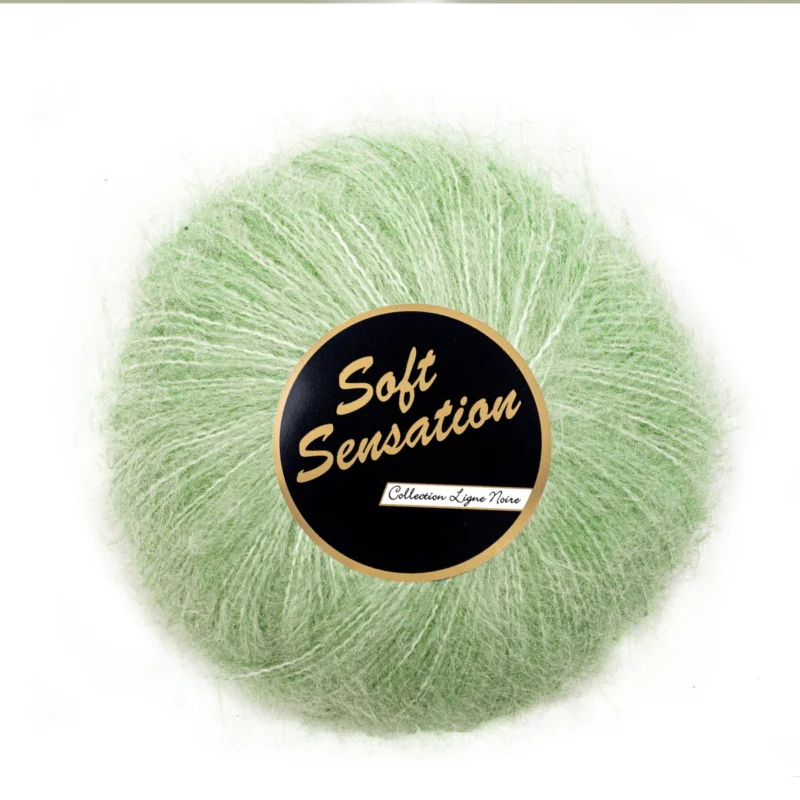 Sänkt pris Lammy Garn Soft Sensation 25g mint 62