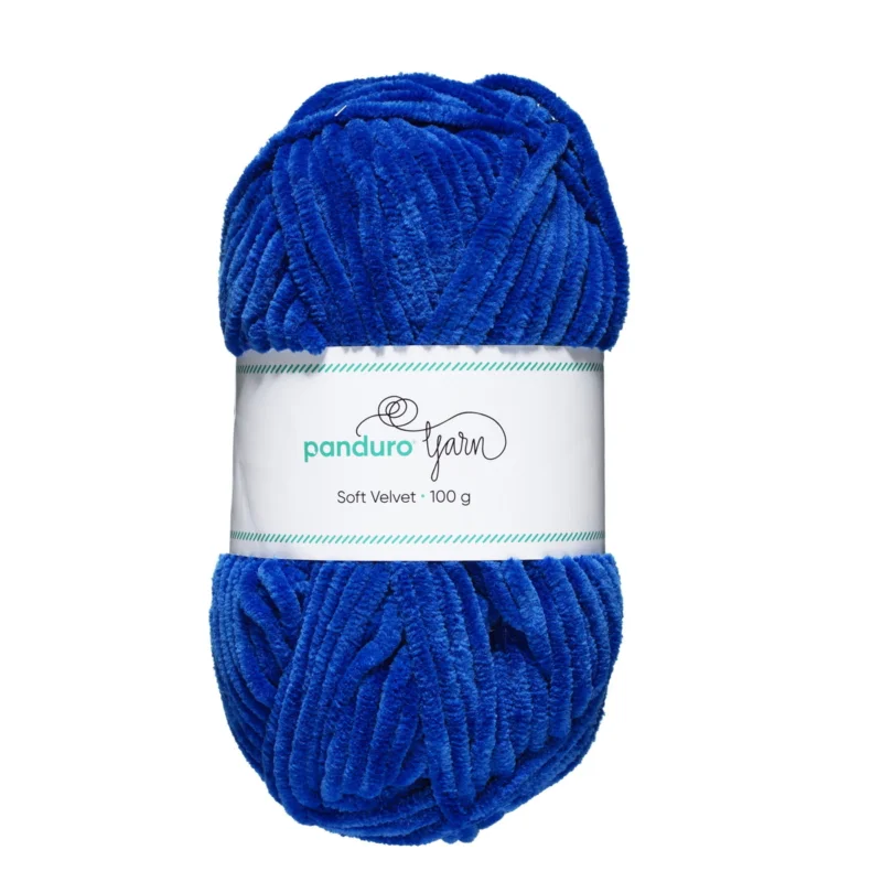 Garn Soft Velvet 100g blå Snabb frakt