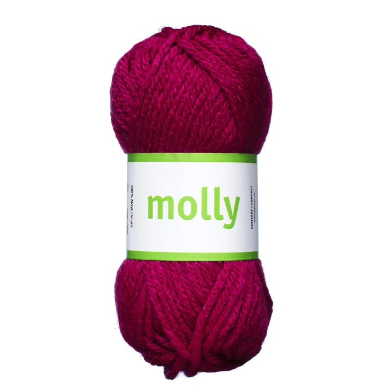 Billigare Garn Järbo Molly 50g körsbärsröd – 35038 Cherry red